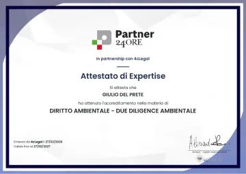 Partner Sole24Ore nella materia di DIRITTO AMBIENTALE - DUE DILIGENCE AMBIENTALE logo